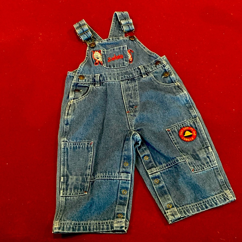 Kids denim overalls